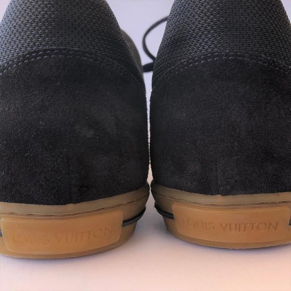 Louis Vuitton Round-Toe Low-Top Sneakers Size 7.5 - Picture 5 of 12
